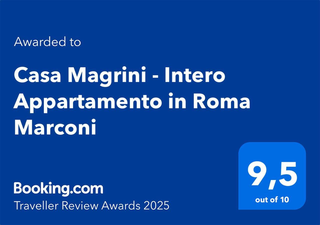 Casa Magrini - Intero Appartamento In Roma Marconi Экстерьер фото
